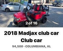 2018 Club Car MADMAX