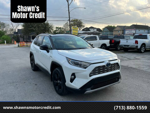 2019 Toyota RAV4 Hybrid for sale at Shawn's Motor Credit in Houston TX