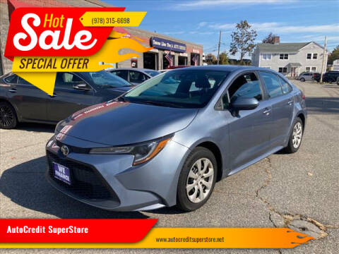 2021 Toyota Corolla for sale at AutoCredit SuperStore in Lowell MA