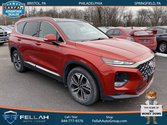 2019 Hyundai Santa Fe for sale at Fellah Auto Group in Bristol PA