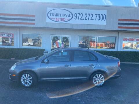 2010 Volkswagen Jetta for sale at Traditional Autos in Dallas TX