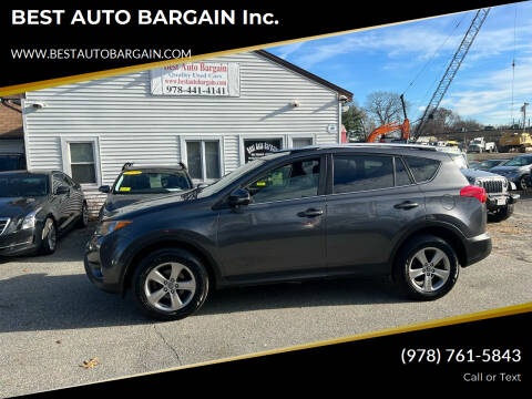 2015 Toyota RAV4 for sale at BEST AUTO BARGAIN inc. in Lowell MA
