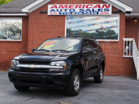 2006 Chevrolet TrailBlazer for sale at AMERICAN AUTO SALES LLC in Austell GA