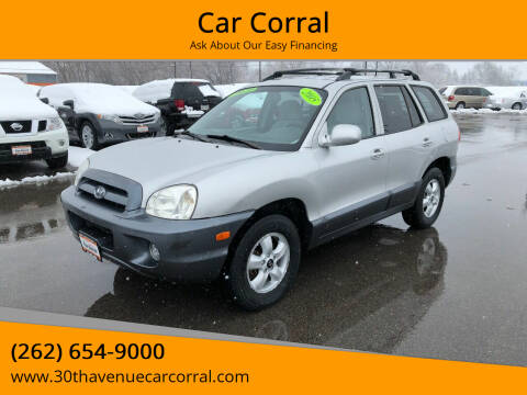 2005 Hyundai Santa Fe for sale at Car Corral in Kenosha WI