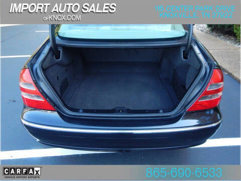 2004 Mercedes-Benz E-Class E 500