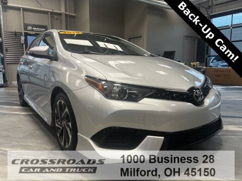 2018 Toyota Corolla iM for sale at Crossroads Car & Truck in Milford OH