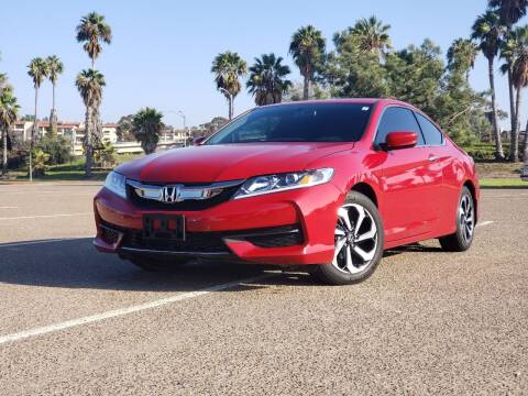 2016 Honda Accord for sale at Masi Auto Sales in San Diego CA
