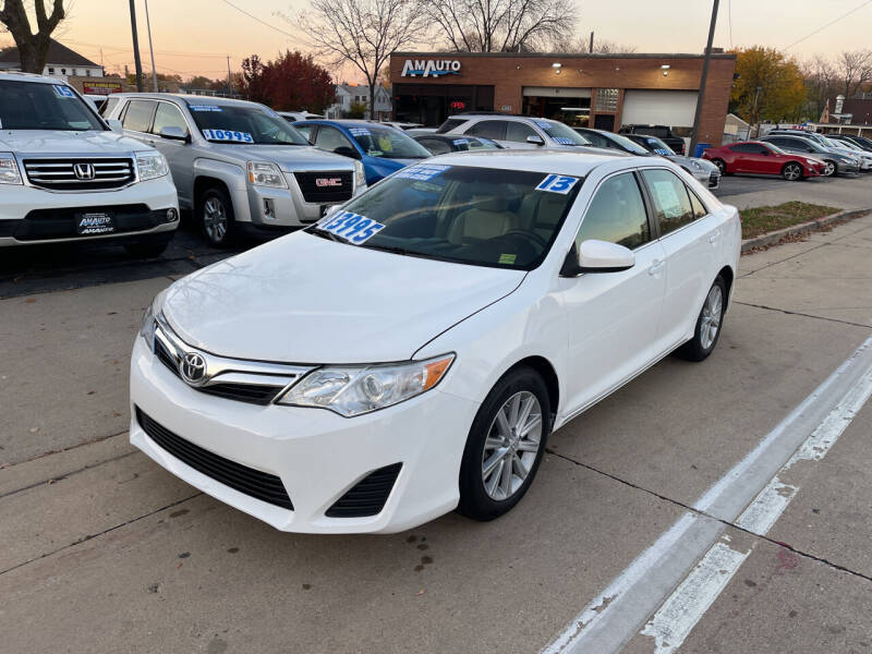 2013 Toyota Camry for sale at AM AUTO SALES LLC in Milwaukee WI