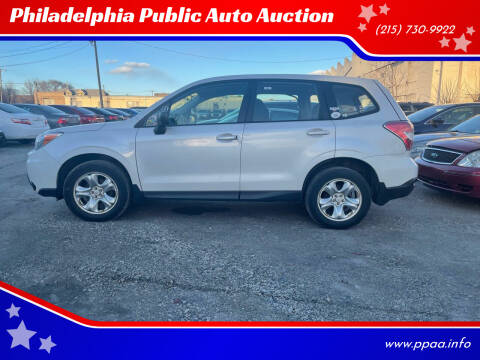 2014 Subaru Forester for sale at Philadelphia Public Auto Auction in Philadelphia PA