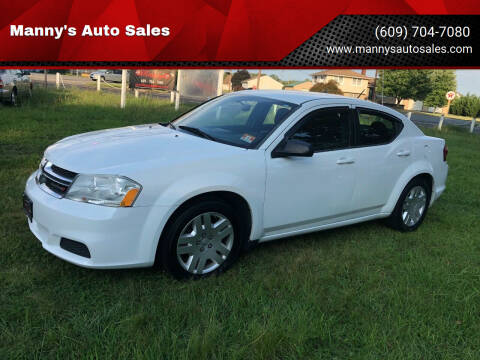 2013 Dodge Avenger for sale at Manny's Auto Sales in Winslow NJ