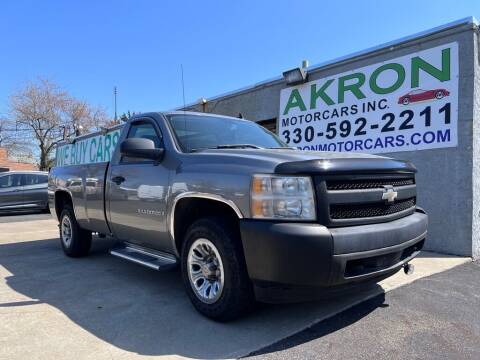 2007 Chevrolet Silverado 1500 for sale at Akron Motorcars Inc. in Akron OH