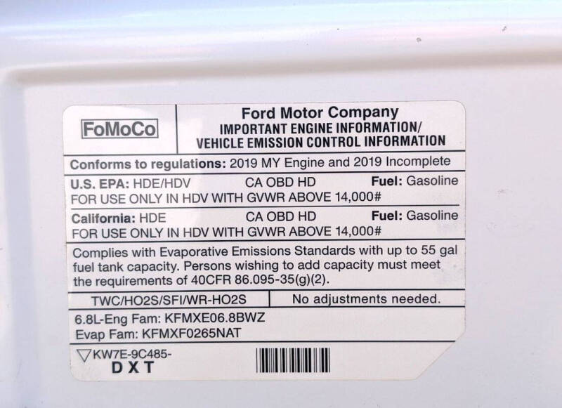 2019 Ford E-Series E-450 SD