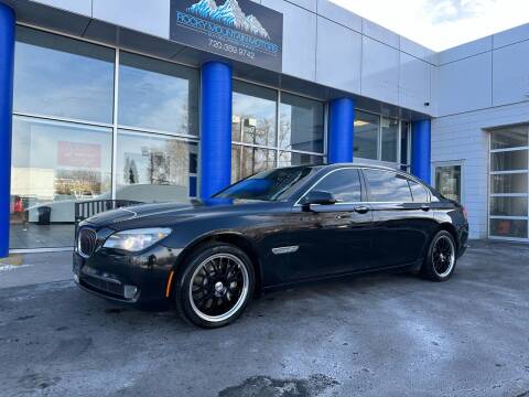2012 BMW 7 Series for sale at Rocky Mountain Motors LTD in Englewood CO