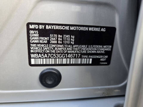 2016 BMW 5 Series 528i xDrive