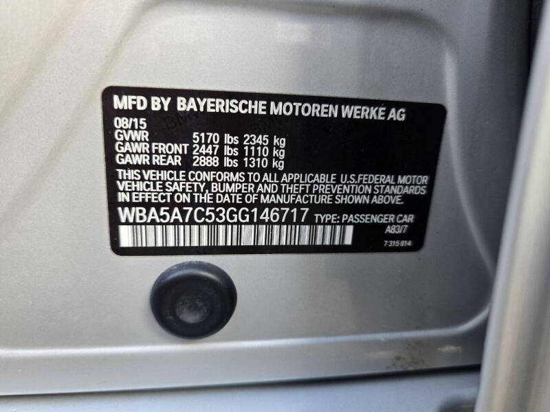 2016 BMW 5 Series 528i xDrive