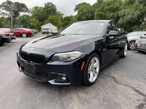 2016 BMW 5 Series for sale at SOUTH SHORE AUTO GALLERY, INC. in Abington MA