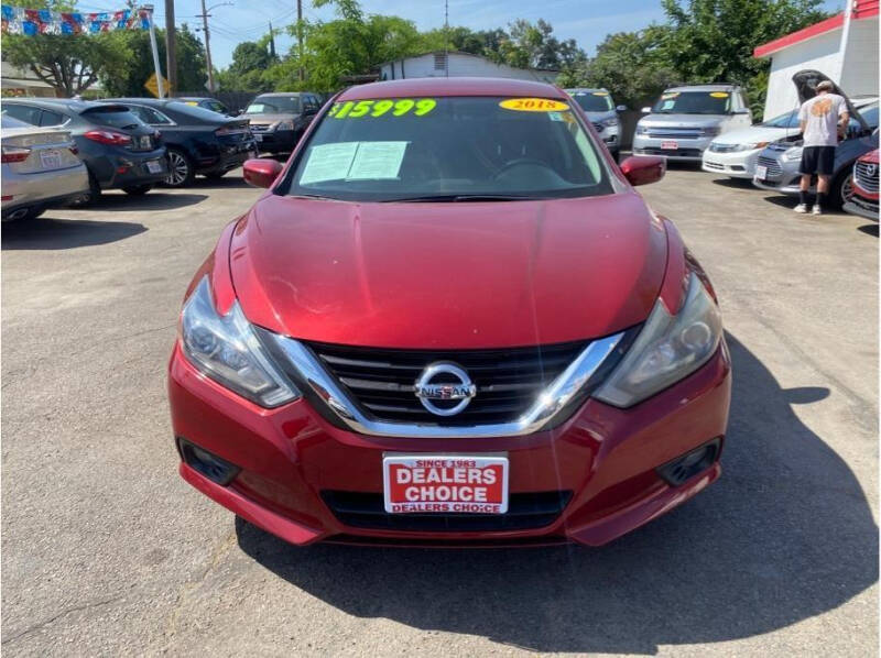 2018 Nissan Altima for sale at Dealers Choice Inc in Farmersville CA