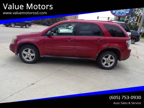 2005 Chevrolet Equinox for sale at Value Motors in Watertown SD