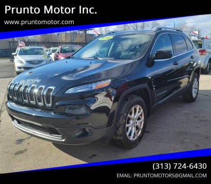 2014 Jeep Cherokee for sale at Prunto Motor Inc. in Dearborn MI