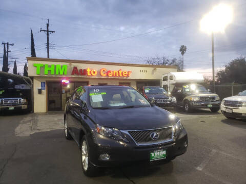 2010 Lexus RX 450h for sale at THM Auto Center Inc. in Sacramento CA