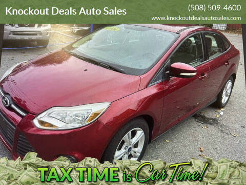 2014 Ford Focus for sale at Knockout Deals Auto Sales in West Bridgewater MA