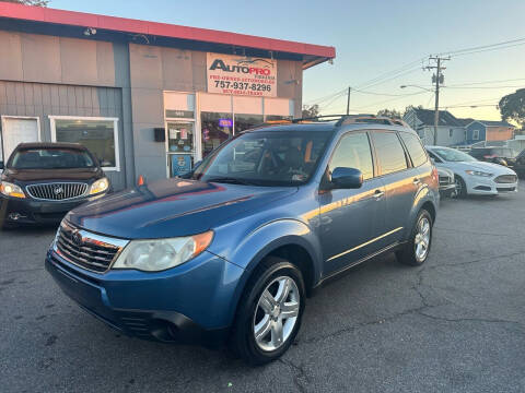 2009 Subaru Forester for sale at AutoPro Virginia LLC in Virginia Beach VA