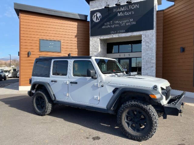 2019 Jeep Wrangler Unlimited for sale at Hamilton Motors in Washington UT