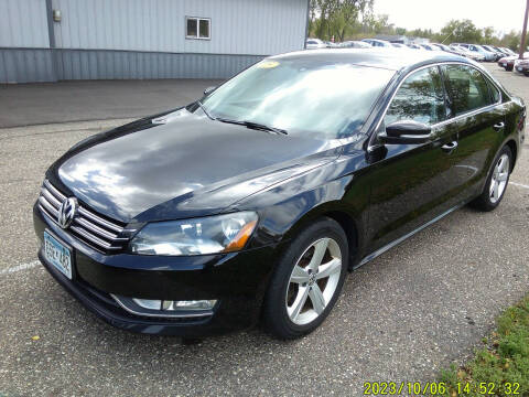 2015 Volkswagen Passat for sale at Dales Auto Sales in Hutchinson MN