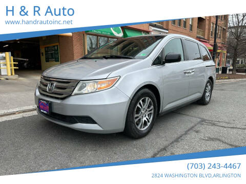 2012 Honda Odyssey for sale at H & R Auto in Arlington VA