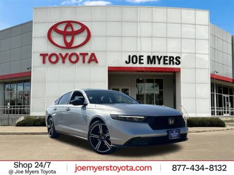 2023 Honda Accord Hybrid for sale at Joe Myers Toyota PreOwned in Houston TX