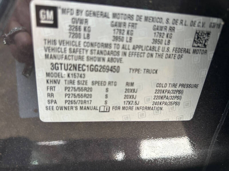 2016 GMC Sierra 1500 SLT