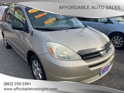 2004 Toyota Sienna for sale at Affordable Auto Sales in Irvington NJ