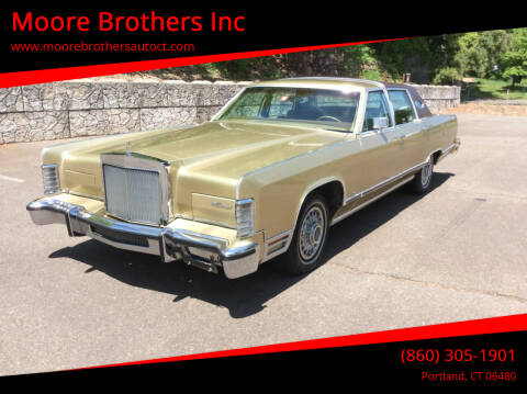 1979 Lincoln Town Car for sale at Moore Brothers Inc in Portland CT
