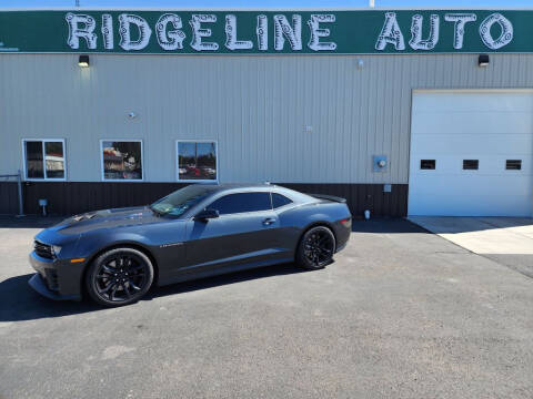 2013 Chevrolet Camaro for sale at RIDGELINE AUTO in Chubbuck ID