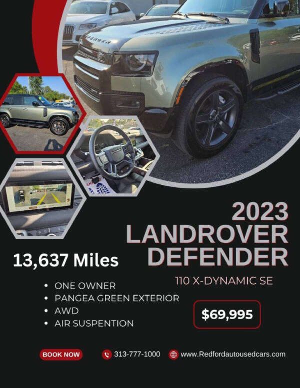 2023 Land Rover Defender for sale at Redford Auto Quality Used Cars in Redford MI