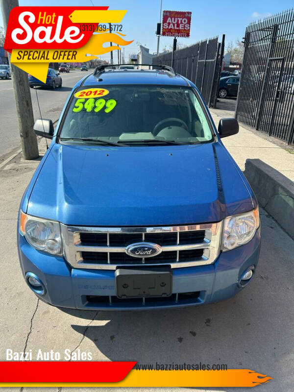 2012 Ford Escape for sale at Bazzi Auto Sales in Detroit MI