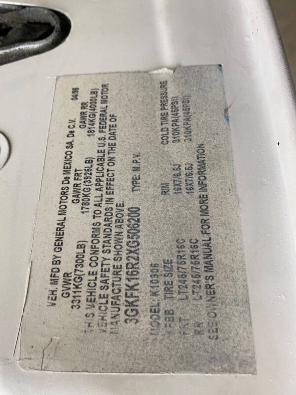 1999 GMC Suburban K1500