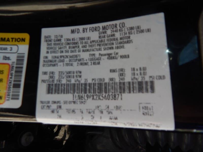 2019 Lincoln Continental