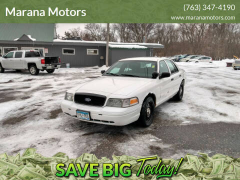2011 Ford Crown Victoria for sale at Marana Motors in Princeton MN