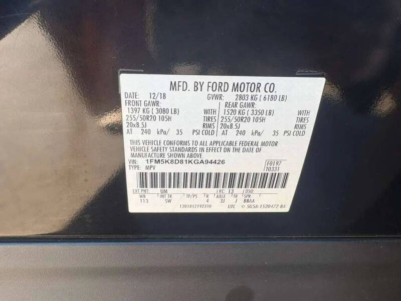 2019 Ford Explorer XLT