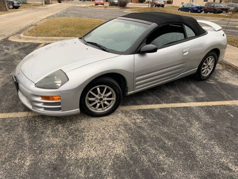 2001 Mitsubishi Eclipse Spyder for sale at Peak Motors in Loves Park IL