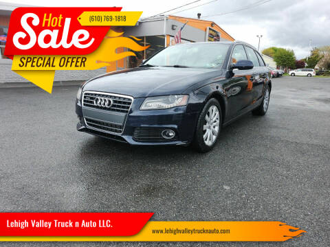 2011 Audi A4 for sale at Lehigh Valley Truck n Auto LLC. in Schnecksville PA