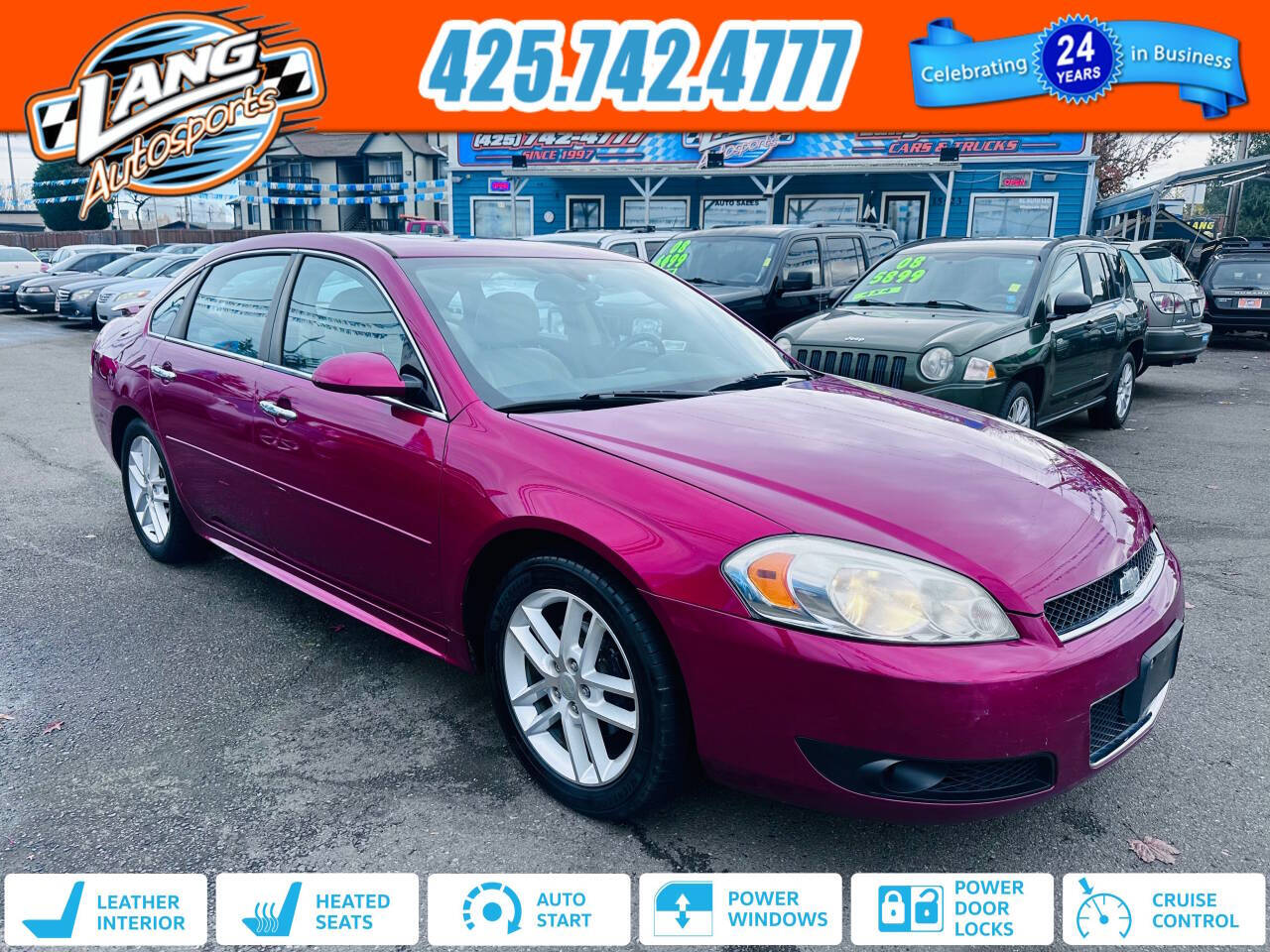 2013 Chevrolet Impala for sale at Lang Autosports in Lynnwood, WA