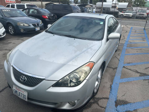 2005 Toyota Camry Solara for sale at BASELINE AUTO SALES INC. in San Bernardino CA