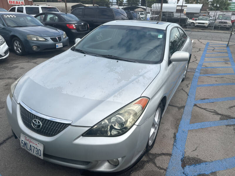 2005 Toyota Camry Solara for sale at BASELINE AUTO SALES INC. in San Bernardino CA