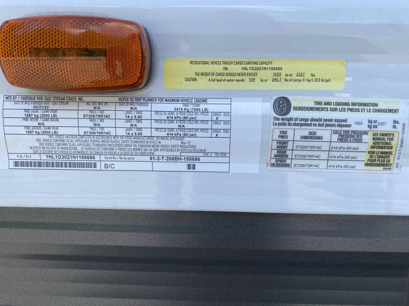 2022 Gulfstream Ameri Lite 268BH