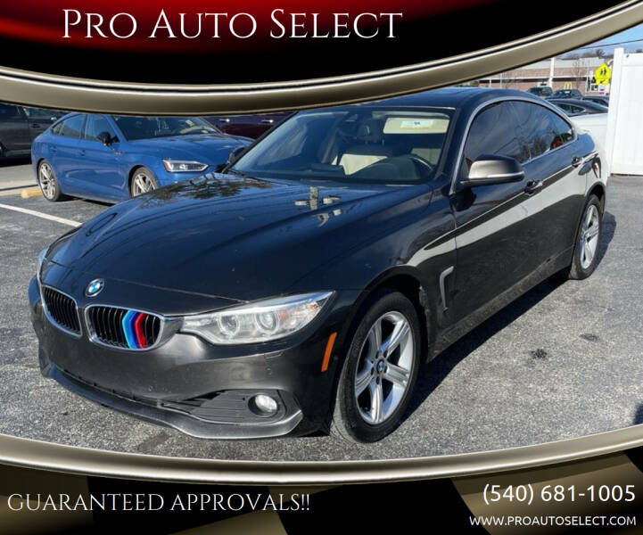 2015 BMW 4 Series for sale at Pro Auto Select in Fredericksburg VA