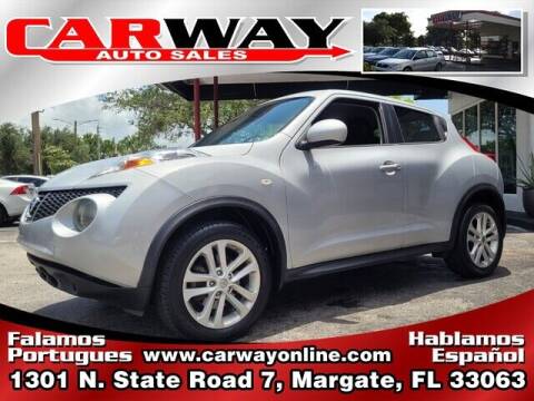2014 Nissan JUKE for sale at CARWAY Auto Sales in Margate FL