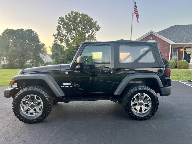 2013 Jeep Wrangler for sale at HillView Motors in Shepherdsville KY