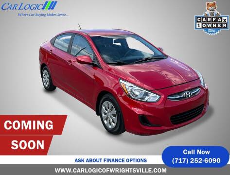 2016 Hyundai Accent for sale at Car Logic of Wrightsville in Wrightsville PA